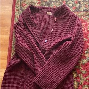 Maroon Cardigan